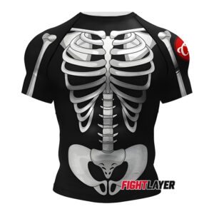'Bone Rattler' Short Sleeve Rash Guard