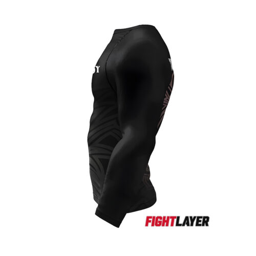 'Bone Vendetta' Long Sleeve Rash Guard