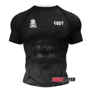 'Bone Vendetta' Short Sleeve Rash Guard