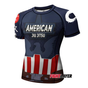 'Captain Jiu Jitsu' Short Sleeve Rash Guard