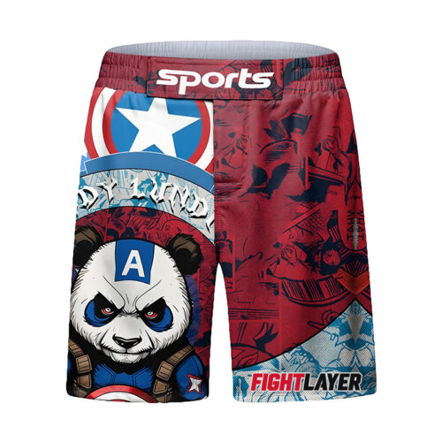 'Captain Panda' Training Shorts