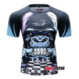 'Checkmate Shirt' Short Sleeve Rash Guard