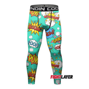 'Comic Clash' Training Leggings