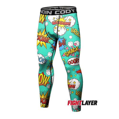 'Comic Clash' Training Leggings