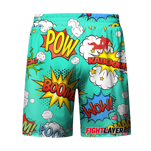 'Comic Clash' Training Shorts