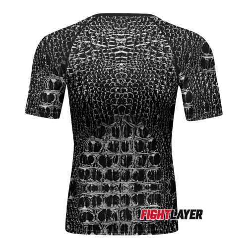 'Croc N Roll' Short Sleeve Rash Guard