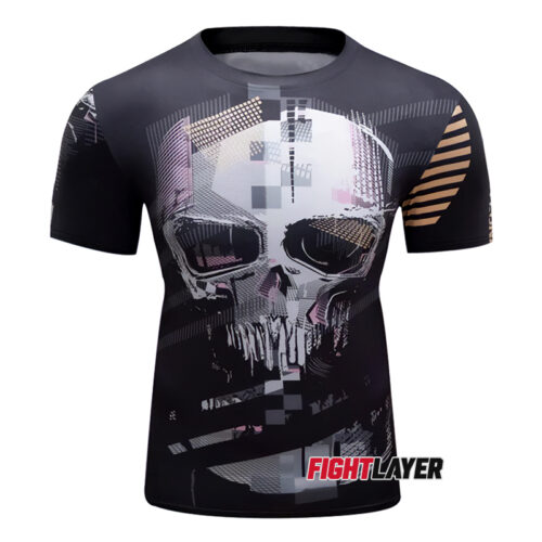 'Deaths Embrace' Short Sleeve Rash Guard