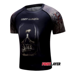 'Death's Grin Shirt' Short Sleeve Rash Guard