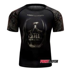 'Death's Grin Shirt' Short Sleeve Rash Guard