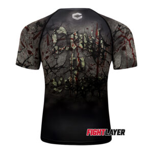 'Death's Grin Shirt' Short Sleeve Rash Guard