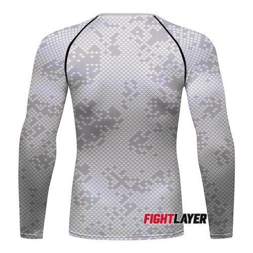 'Digital Specter' Long Sleeve Rash Guard
