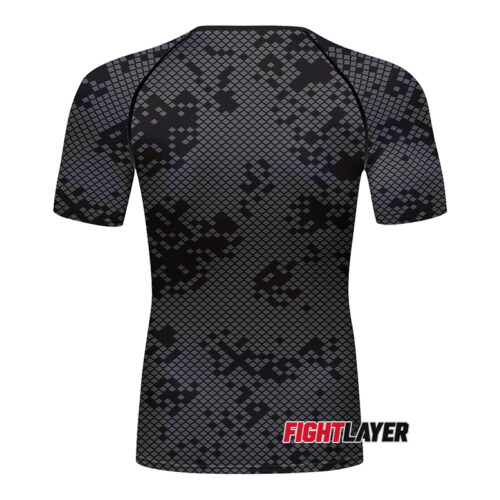 'Digital Stealth' Short Sleeve Rash Guard