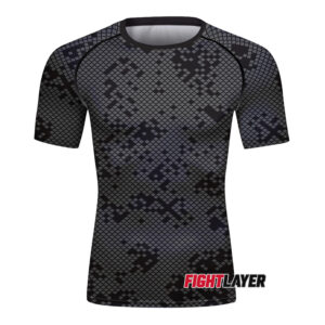 'Digital Stealth' Short Sleeve Rash Guard