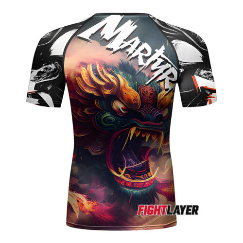 'Dragons Den' Short Sleeve Rash Guard