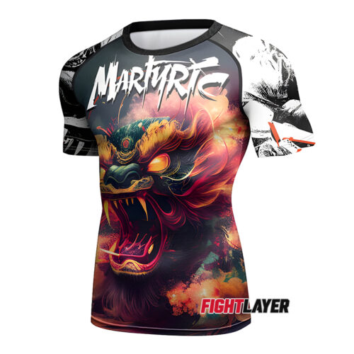 'Dragons Den' Short Sleeve Rash Guard
