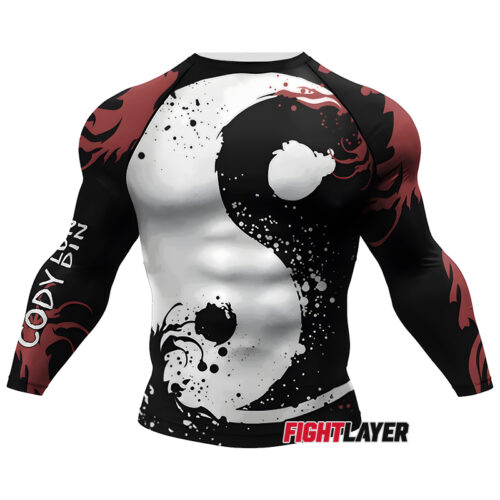 'Equilibrium' Long Sleeve Rash Guard