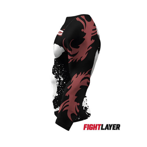 'Equilibrium' Long Sleeve Rash Guard