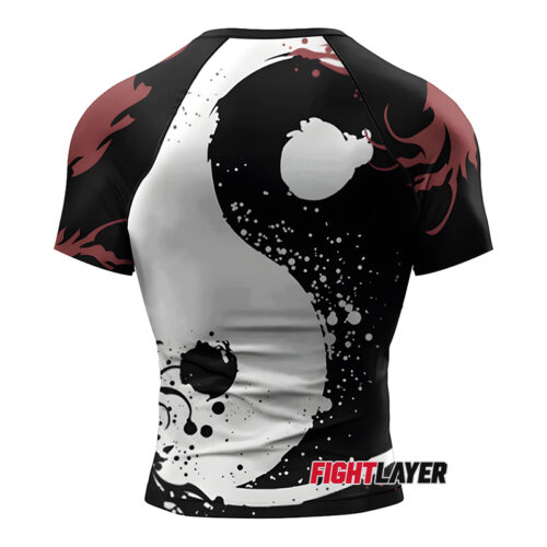 'Equilibrium' Short Sleeve Rash Guard