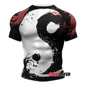 'Equilibrium' Short Sleeve Rash Guard