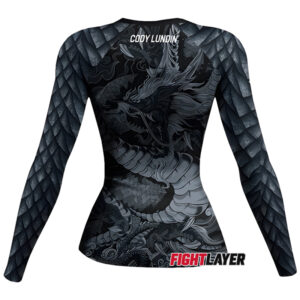 Women's 'Eternal Dragon' Long Sleeve Rash Guard