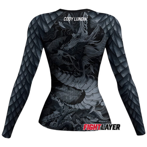Women's 'Eternal Dragon' Long Sleeve Rash Guard