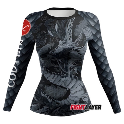 Women's 'Eternal Dragon' Long Sleeve Rash Guard