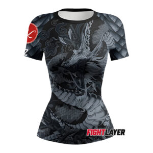 Women's 'Eternal Dragon' Short Sleeve Rash Guard