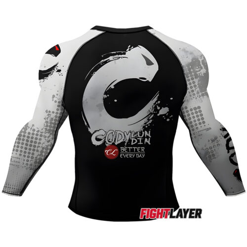 'Ghost Skull' Long Sleeve Rash Guard