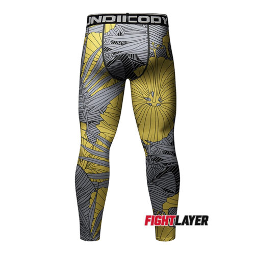 'Gilded Petals' Training Leggings
