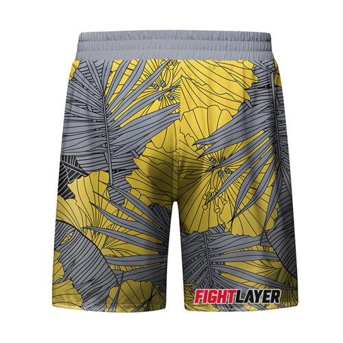 'Gilded Petals' Training Shorts