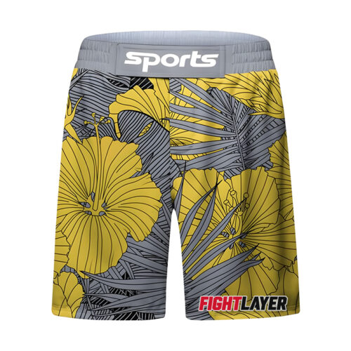 'Gilded Petals' Training Shorts