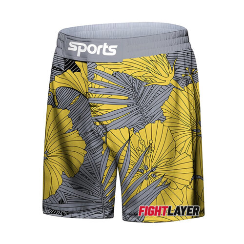 'Gilded Petals' Training Shorts
