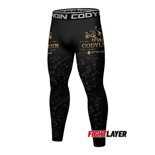'Gilded Warrior' Training Leggings