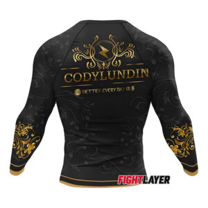 'Gilded Warrior' Long Sleeve Rash Guard