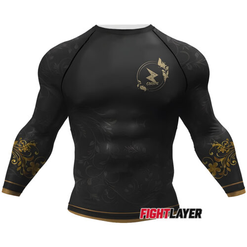 'Gilded Warrior' Long Sleeve Rash Guard
