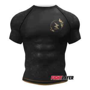 'Gilded Warrior' Short Sleeve Rash Guard