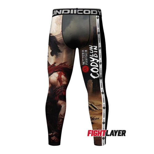 'Gladiator's Glory' Training Leggings