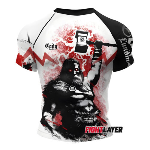 'God Of Thunder' Short Sleeve Rash Guard