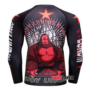 'Gorilla Brawl' Long Sleeve Rash Guard