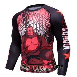 'Gorilla Brawl' Long Sleeve Rash Guard
