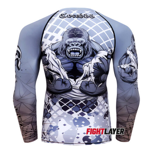 'Gorilla Slam' Long Sleeve Rash Guard