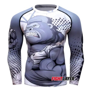 'Gorilla Slam' Long Sleeve Rash Guard