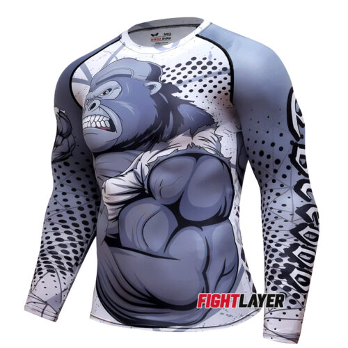 'Gorilla Slam' Long Sleeve Rash Guard