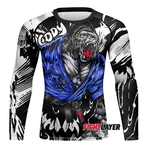 'Gorillas Wrath' Long Sleeve Rash Guard