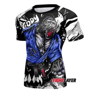 'Gorillas Wrath' Short Sleeve Rash Guard
