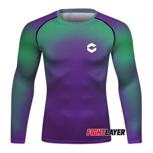 'Hex Quantum' Long Sleeve Rash Guard