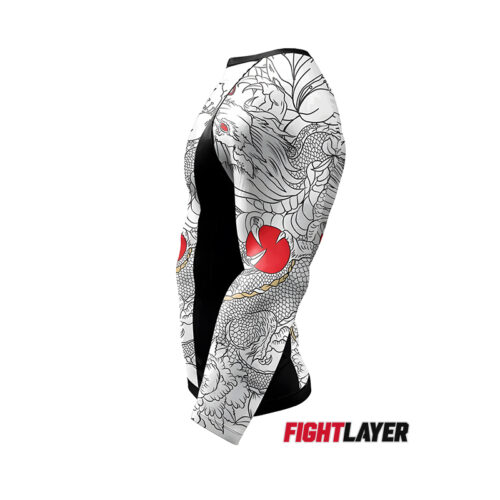 'Imperial Dragon' Long Sleeve Rash Guard