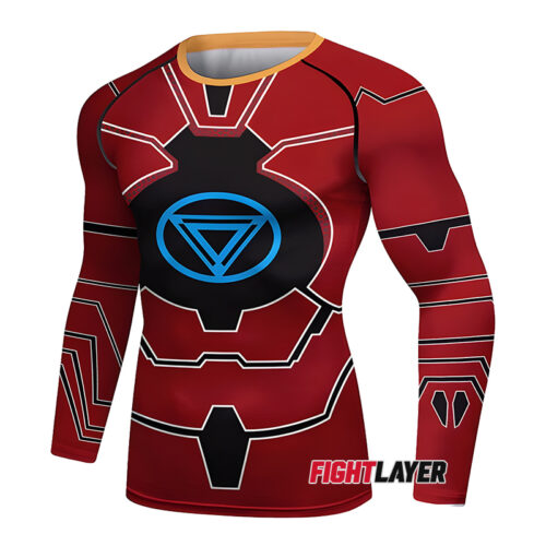 'Iron Armor' Long Sleeve Rash Guard