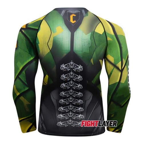 'Iron Robot Shirt' Long Sleeve Rash Guard
