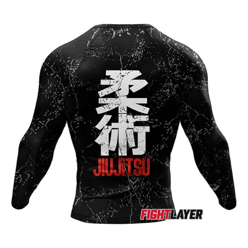 'Jiu Jitsu' Long Sleeve Rash Guard